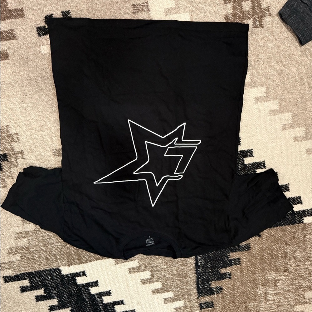 Lonely Hearts Club Black Star Graphic T-Shirt